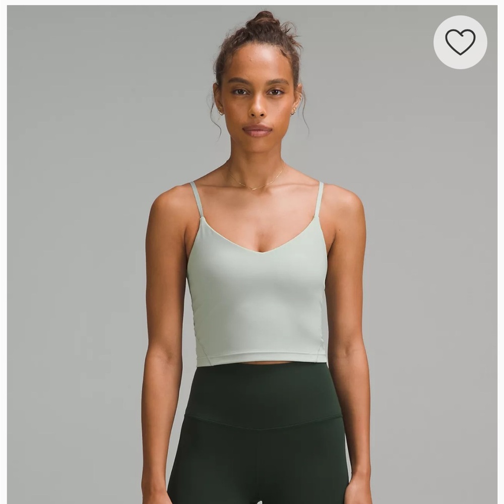 lululemon Align™ Cropped Cami Tank Top
Light Support, A/B Cup, Jade Grey, 0